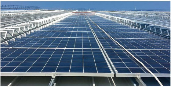 quality Hệ thống lắp đặt mô-đun năng lượng mặt trời nhôm nhựa factory